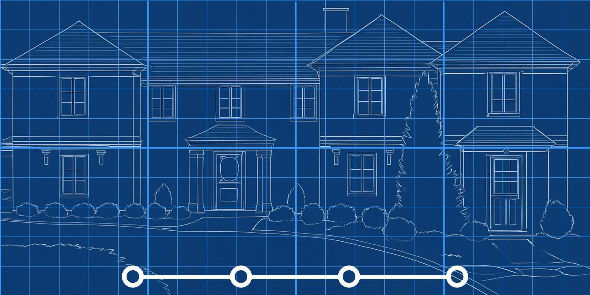Blueprint and timeline for a custom home in New Canaan by TR Design Build