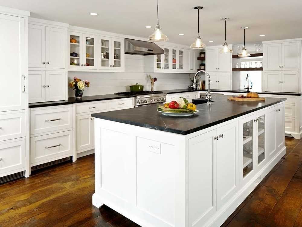 Kitchen in a Custom Home in Norwalk, CT by TR Design Build