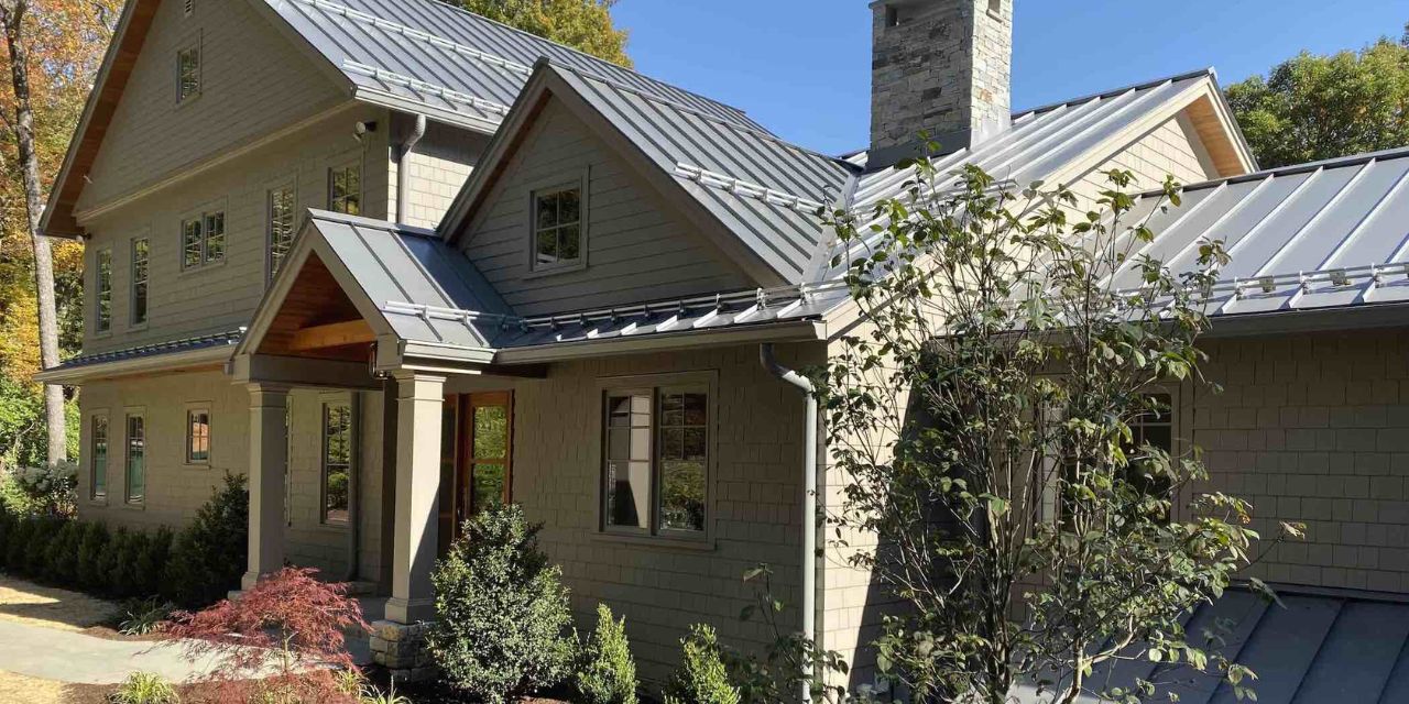 Sophisticated residential architecture by TR Design Build in New Canaan